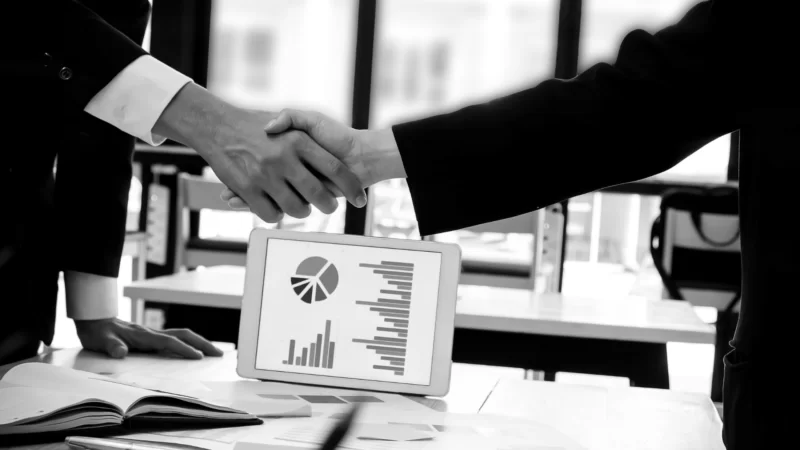 Business - shaking hands