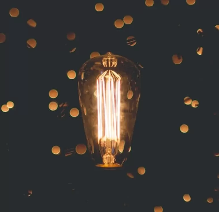 filament light bulb