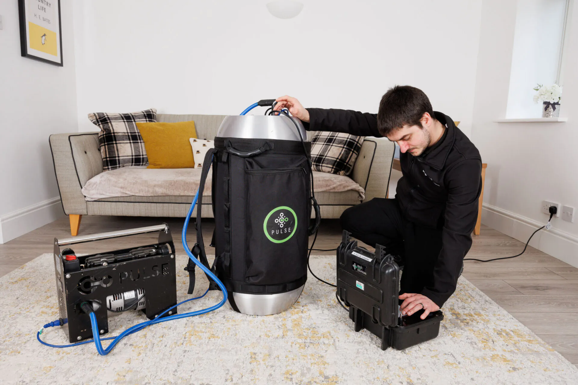 Pulse air tightness test