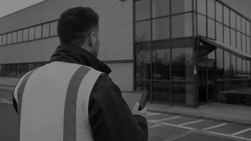 non-domestic energy assessor (NDEA) at a commercial building office block
